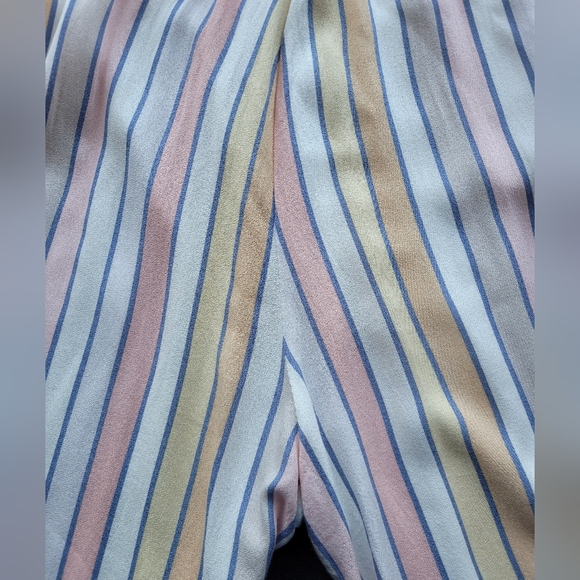 Saltwater Luxe Striped Cropped Jumpsuit, VGUC, Size S - Picture 7 of 9